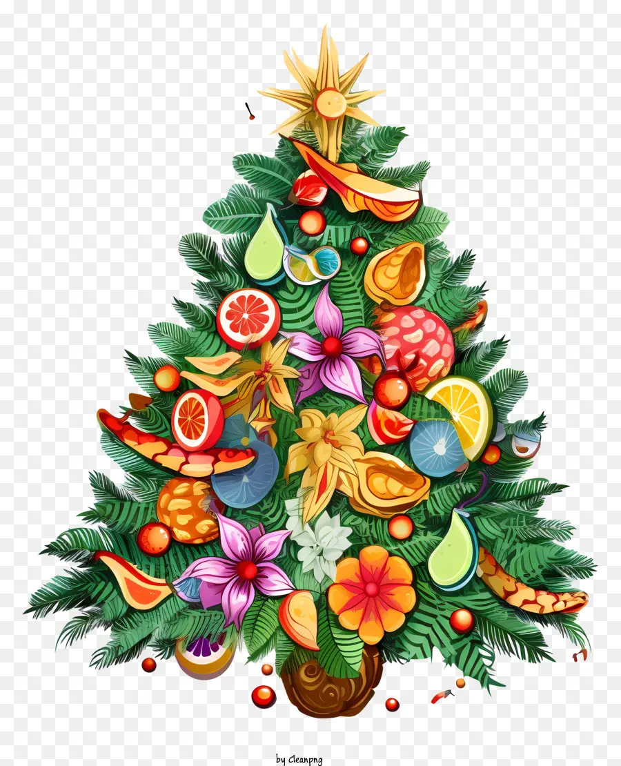 Noel Ağacı，Meyve PNG