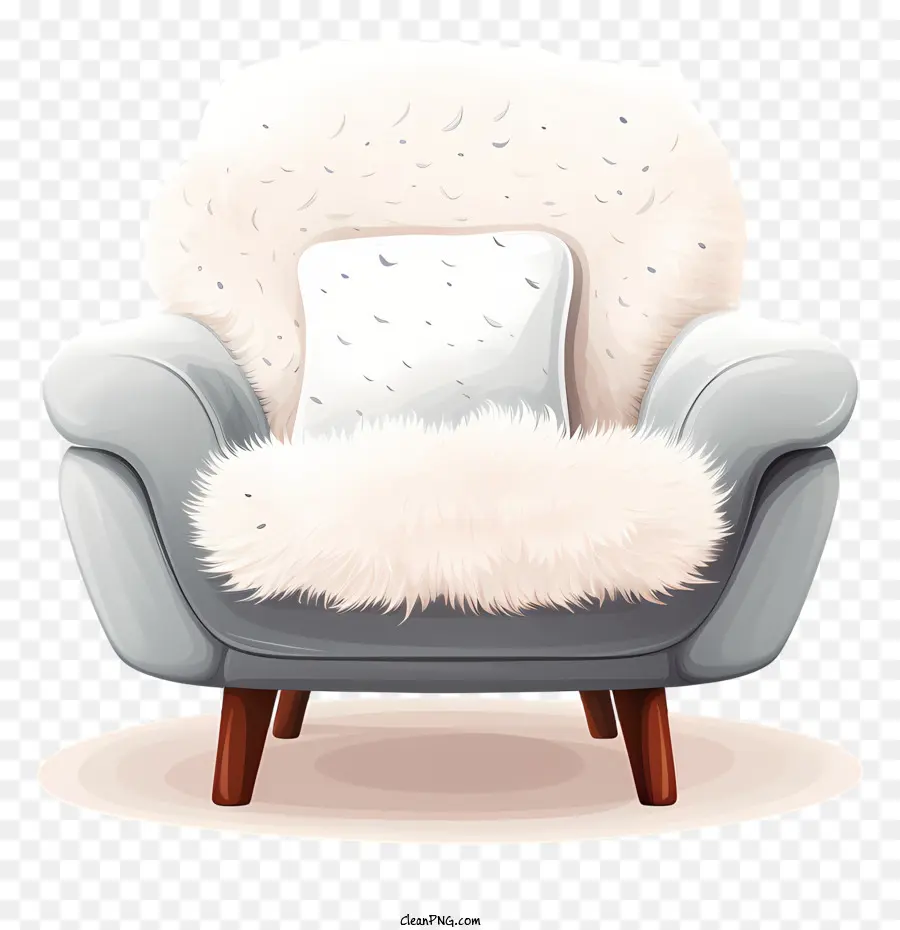 Yastıklı Sandalye，Bulanık Yastık Sandalyesi PNG