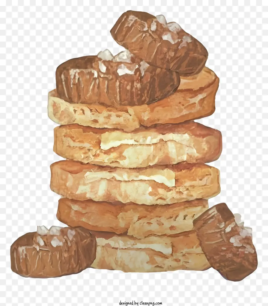 Waffle，Çerezler PNG