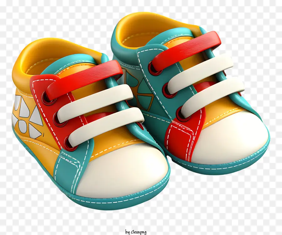 çocuk Ayakkabıları，Renkli Ayakkabı PNG