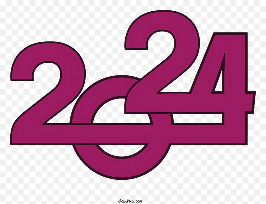 224 Numarası，Mor Renk şeması PNG