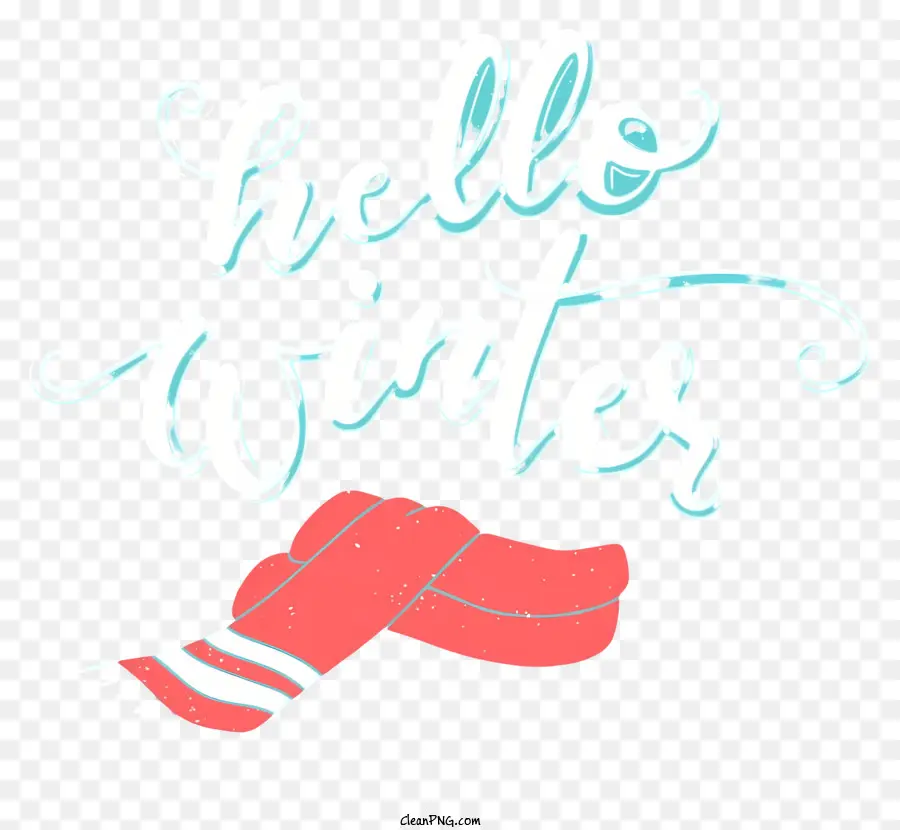 Merhaba Kışlar，Tipografi PNG