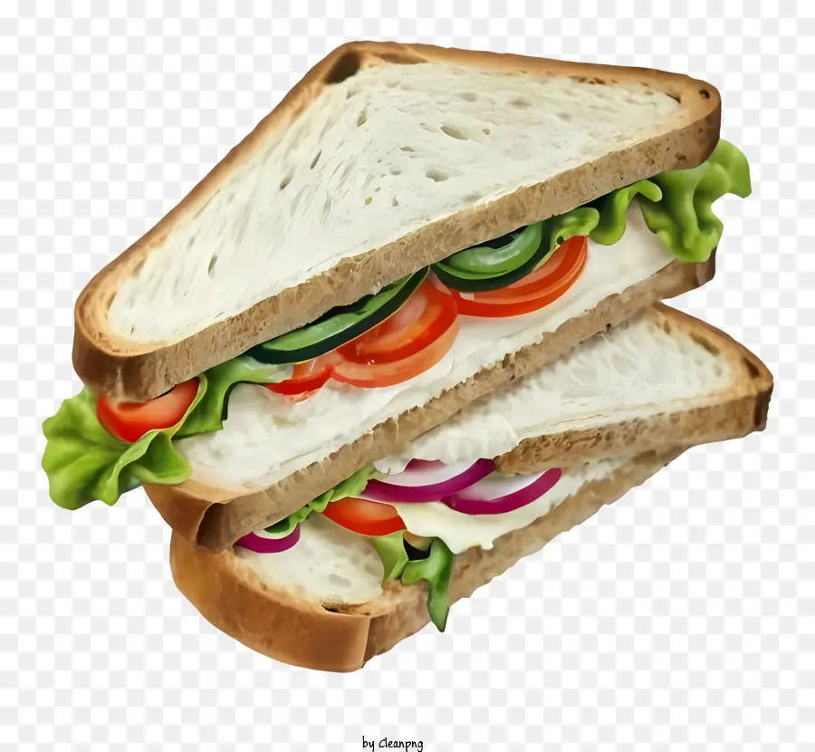 Sandviç，Ekmek PNG