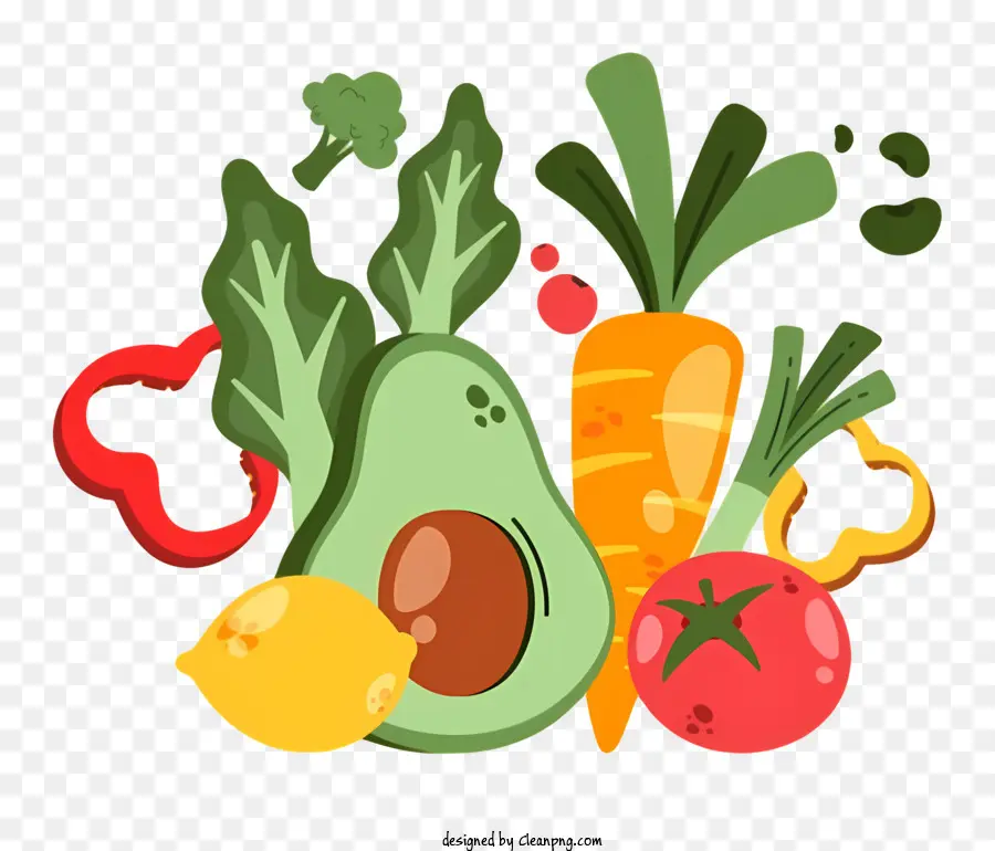 Meyve Ve Sebze Salatası，Sağlıklı Salata PNG