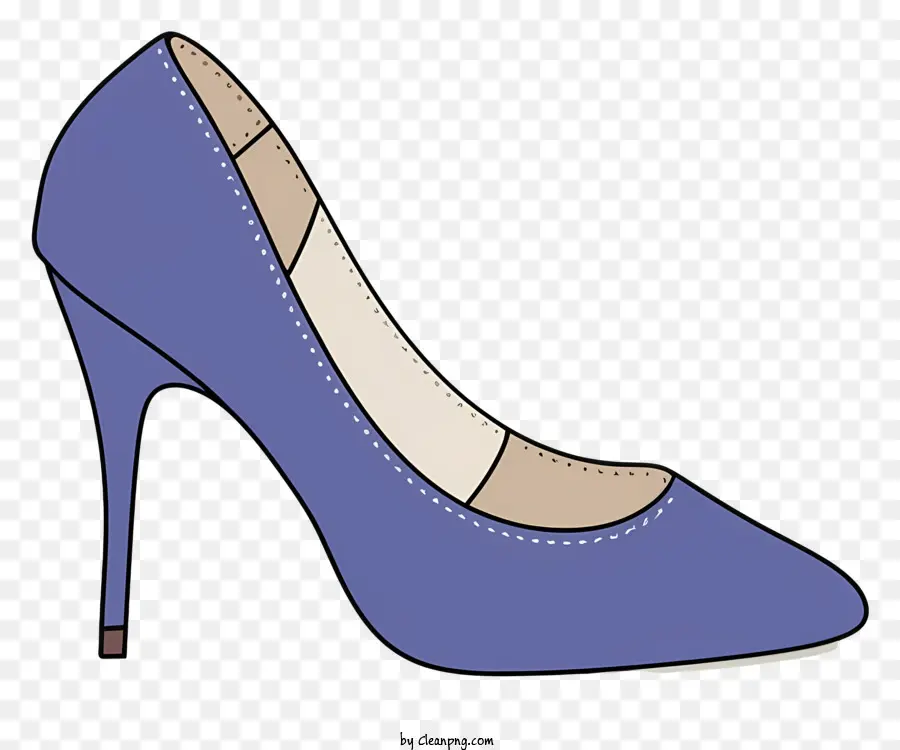 Kadın Yüksek Topuklu Pompalar，Ayak Parmağı Yüksek Topuklu Ayakkabılar PNG