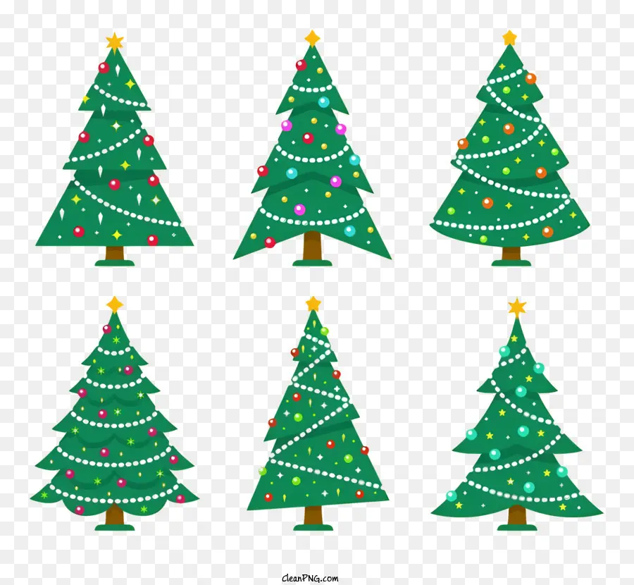 Noel Ağaçları，Yeşil Ağaçlar PNG