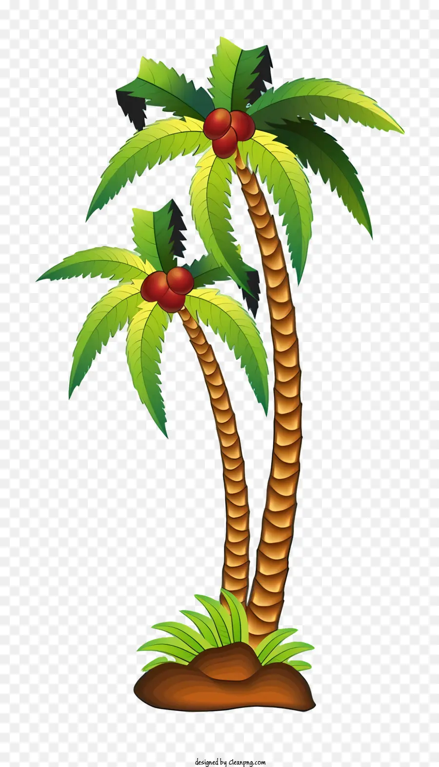 Palmiye Ağaçları，Kumlu Alan PNG