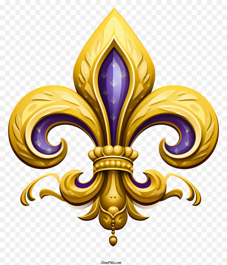 Fleur De Lis，Zambak çiçeği PNG