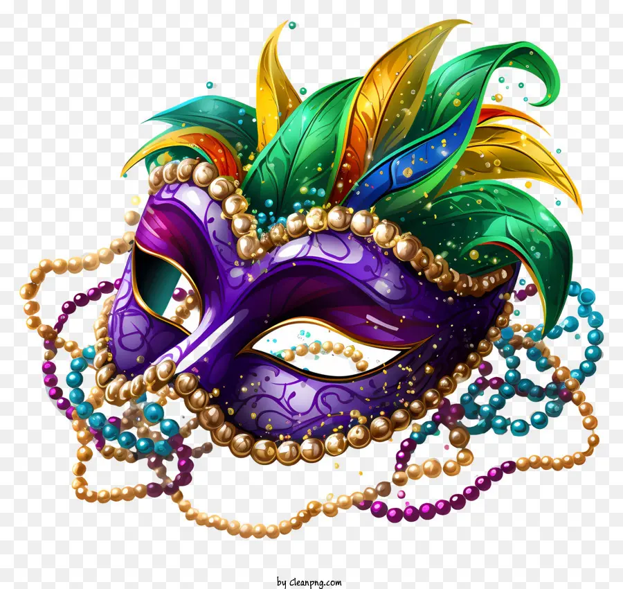 Mardi Gras Maskesi，Maske PNG