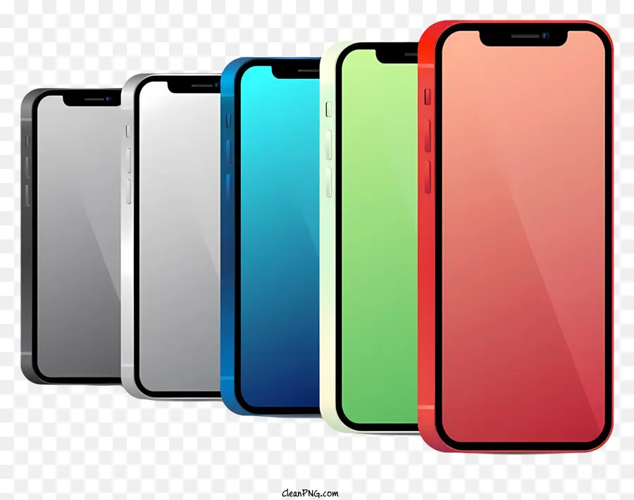 Iphone，Renk Seçenekleri PNG