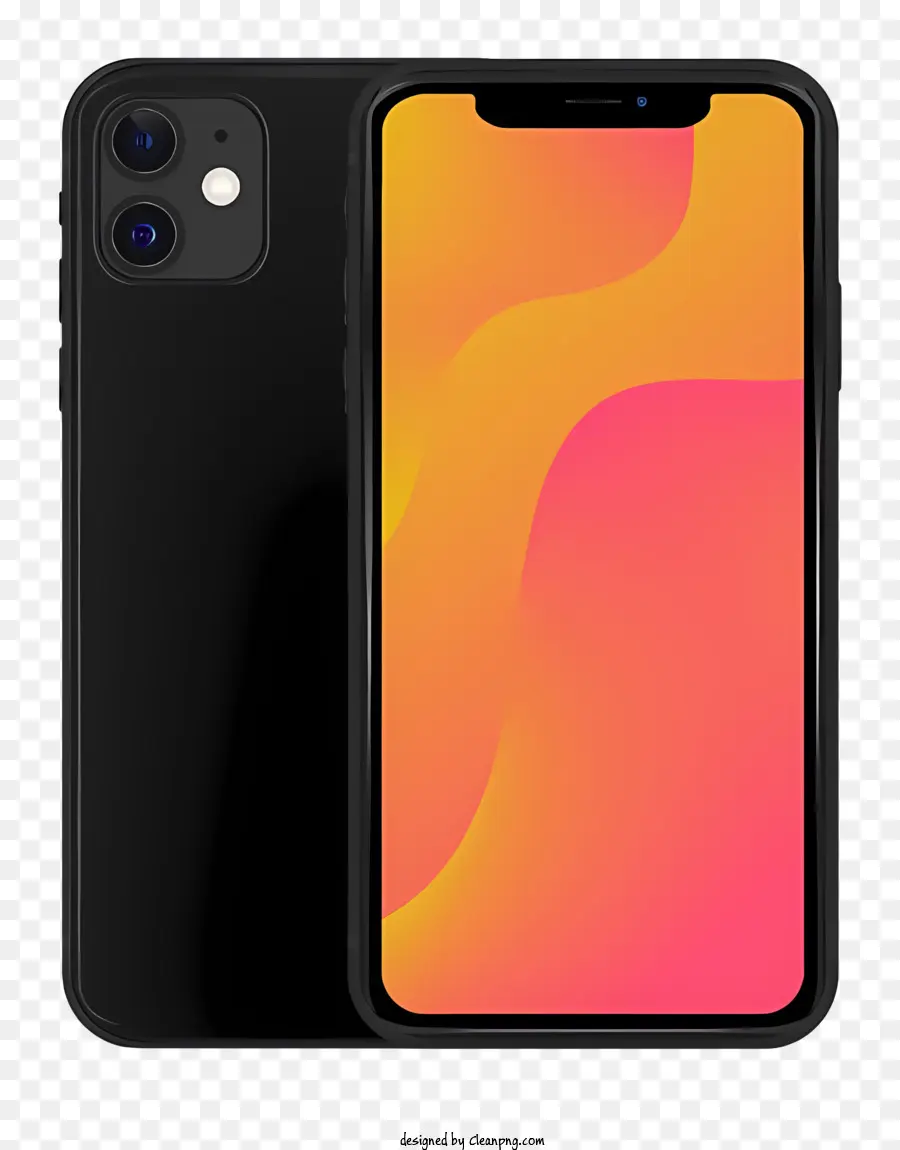 Iphone 11，Siyah PNG