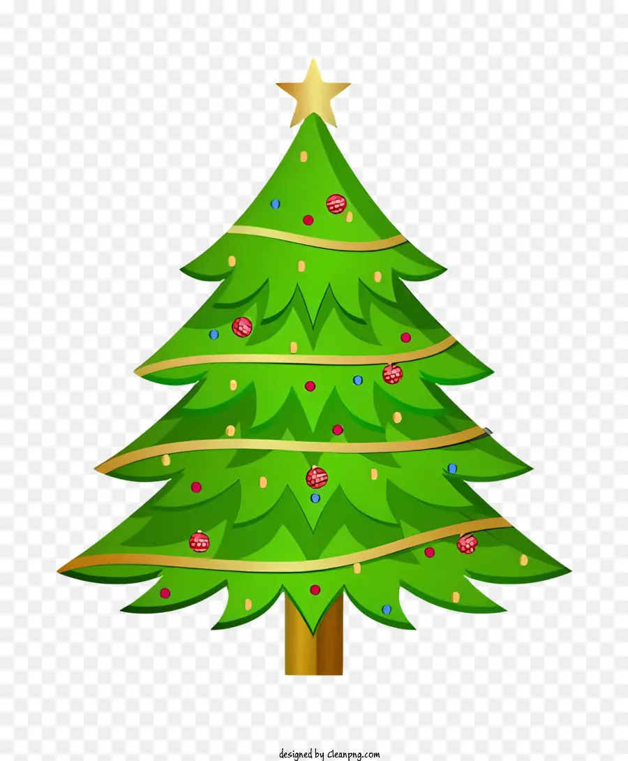 Noel Ağacı，Yeşil PNG