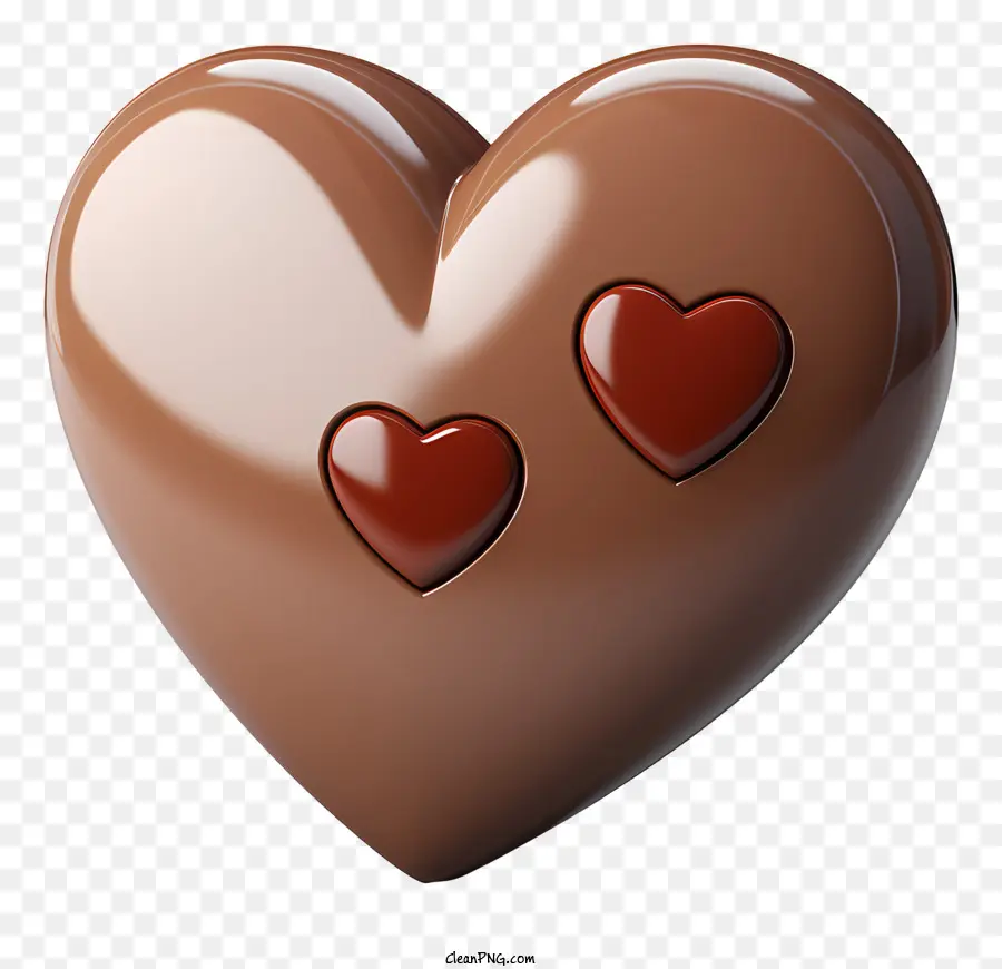 Heartshaped çikolata，Sevgililer Günü Çikolata PNG