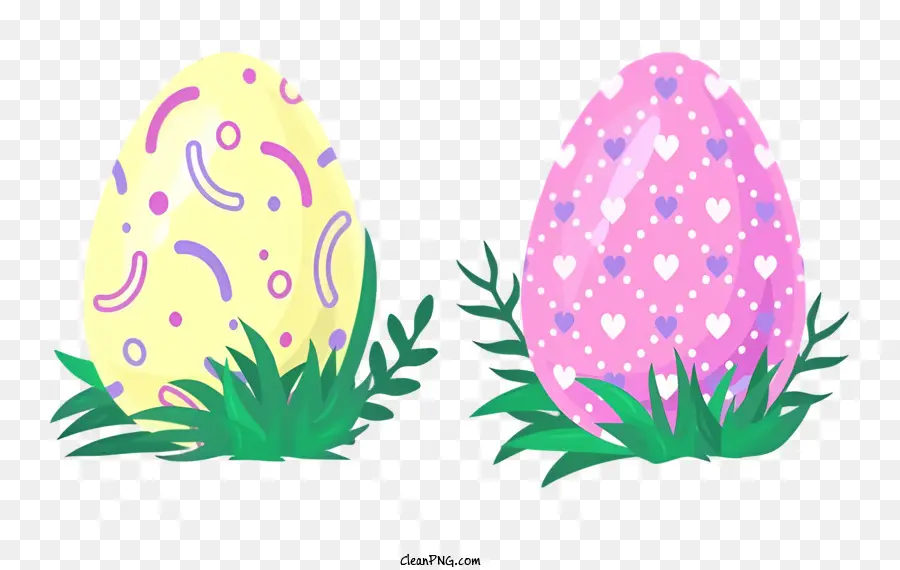 Paskalya Yumurtaları，Dekore Edilmiş Yumurta PNG