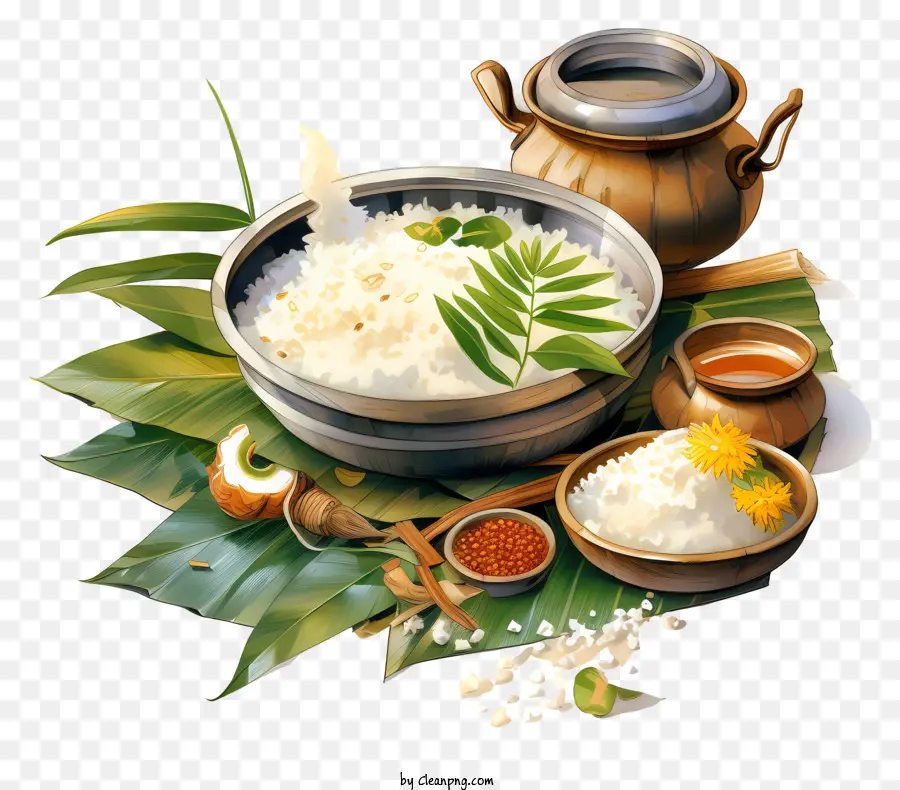 Pirinç，Baharat PNG