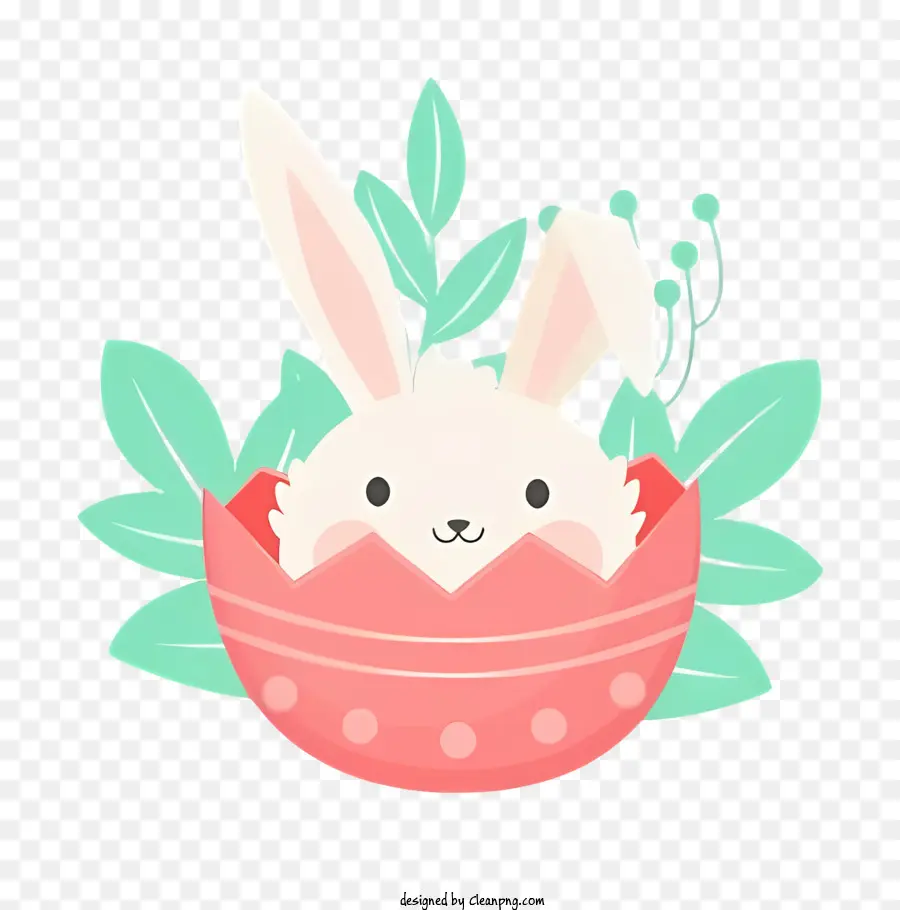 Beyaz Tavşan，Yumurta Tavşanı PNG