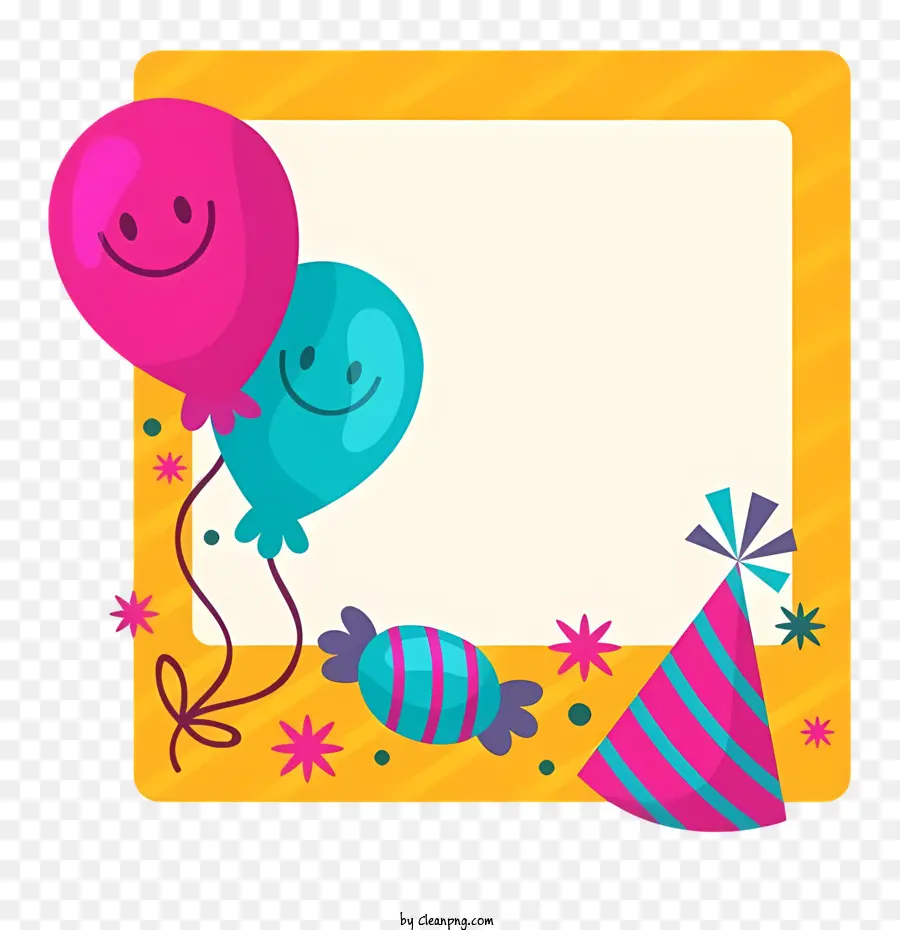 Doğum Günü Kartı，Balonlar PNG