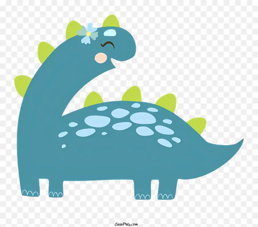 Küçük Dinozor，Mavi Dinozor PNG