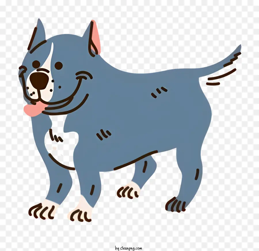 Mavi Köpek，Kahverengi Yamalar PNG