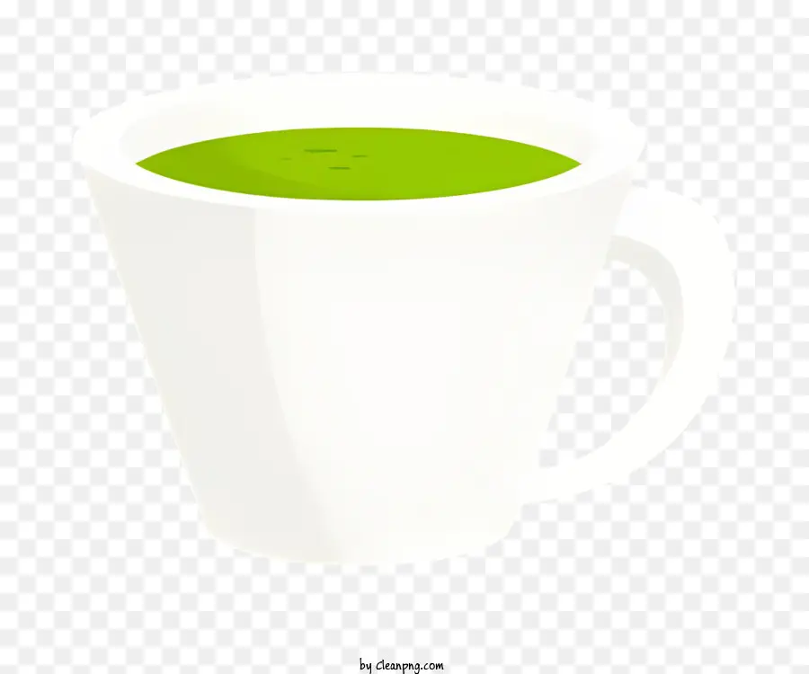 Beyaz Kupa，Yeşil çay PNG