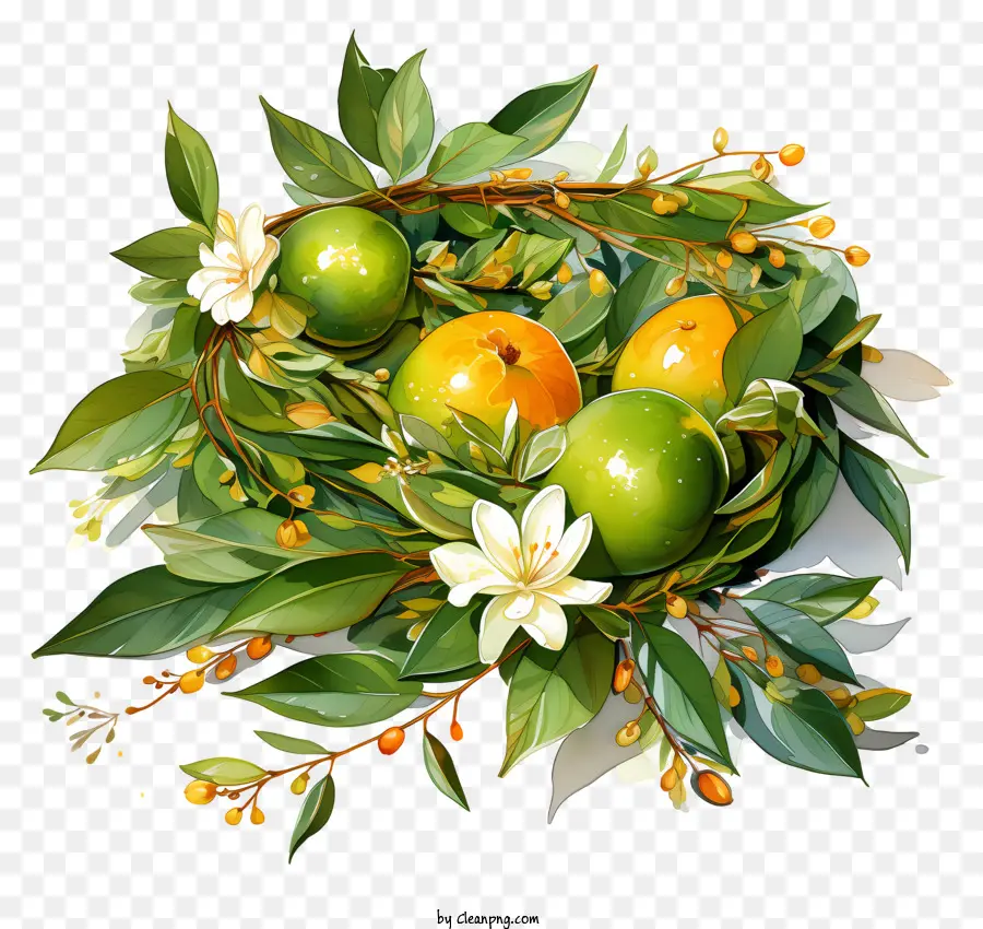 Dijital Resim，Portakal Ağacı PNG