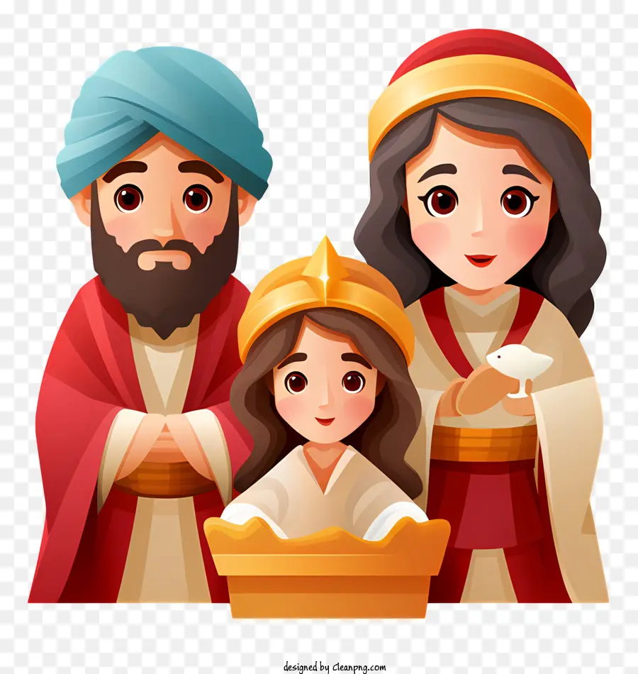 üç Bilge Adam，İsa'nın Doğumu PNG