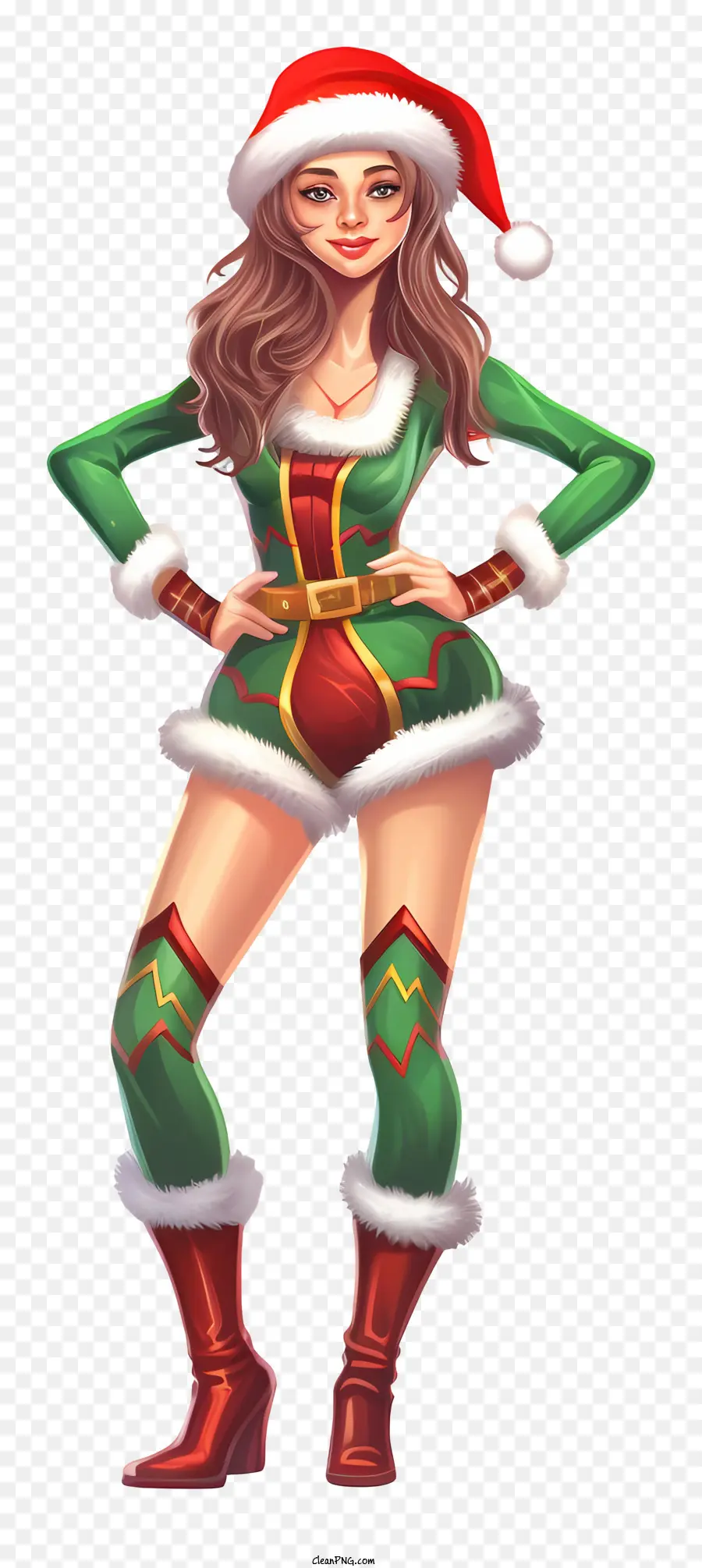 Elf Kostümü，Noel PNG