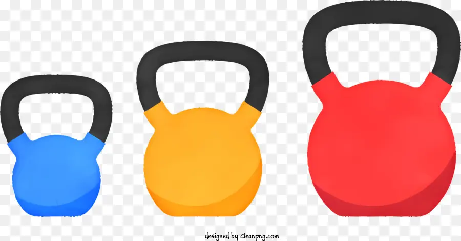 Karikatür，Kettlebell'ler PNG