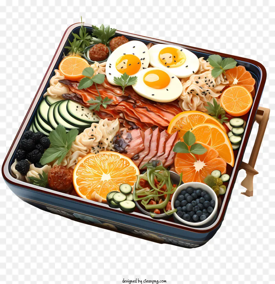 Bento Kutusu，Yemek Tabağı PNG