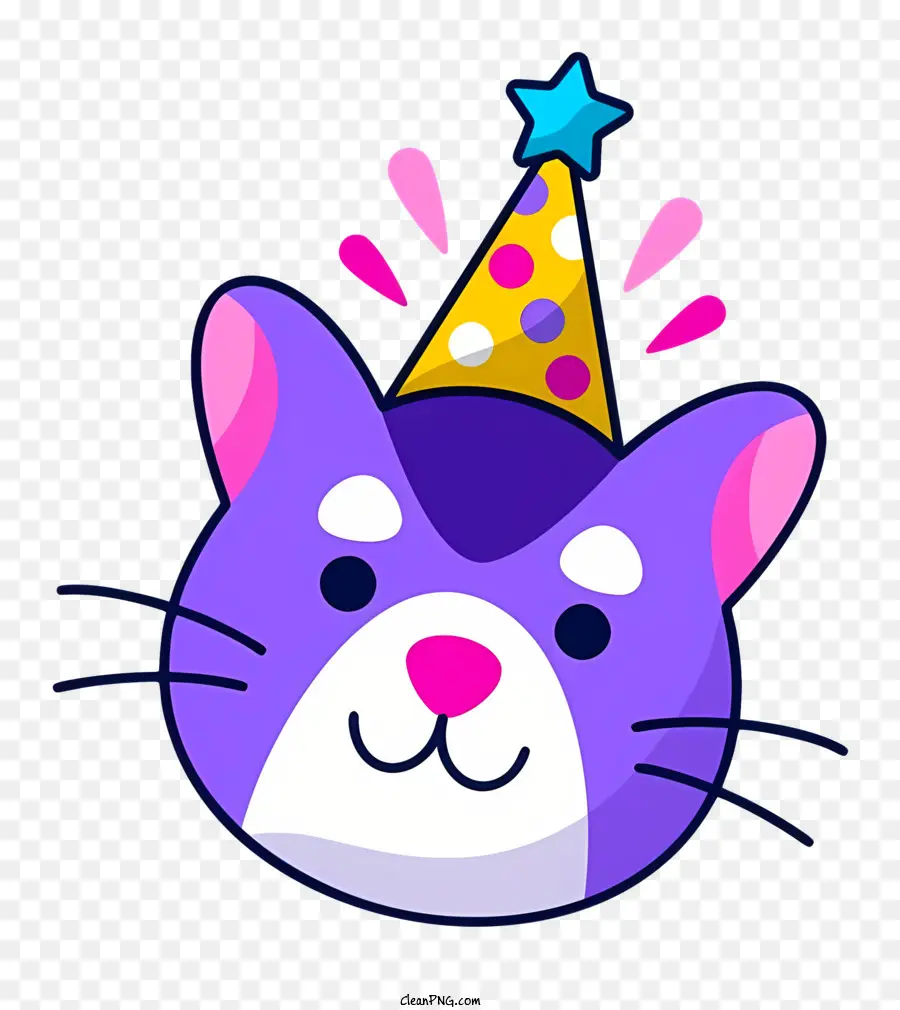 Doğum Günü，Karikatür Kedi PNG