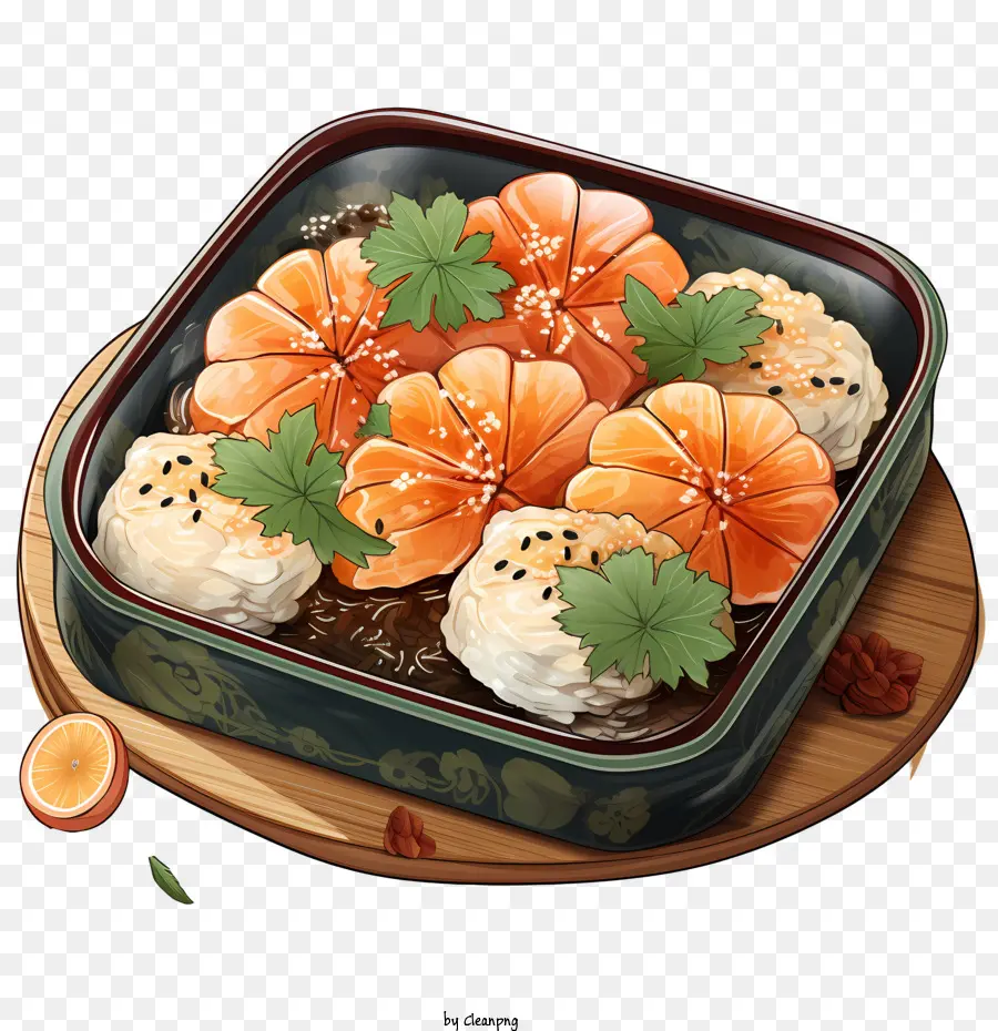 Bento Kutusu，Yiyecek PNG