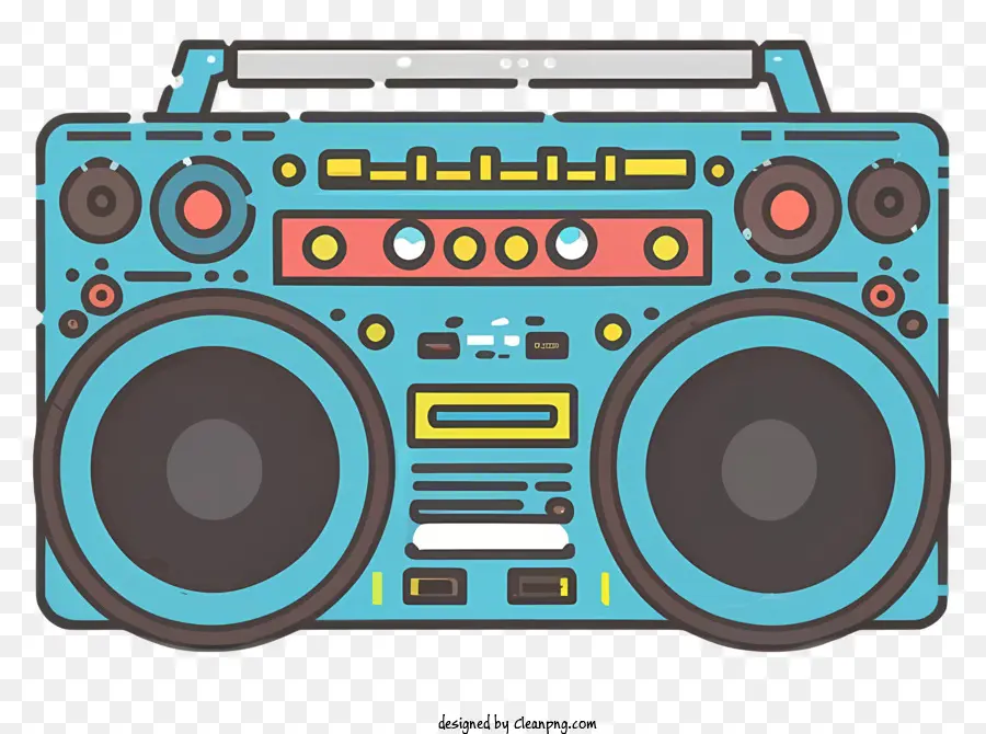 Karikatür，Boombox PNG