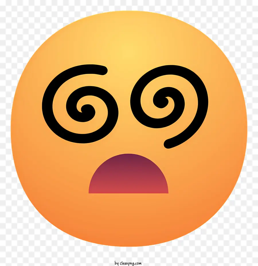 Karikatür，Baş Döndürücü Emoji PNG