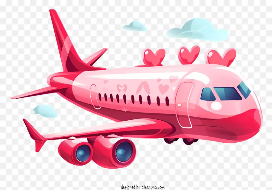 Sevgililer Uçak，Uçak PNG