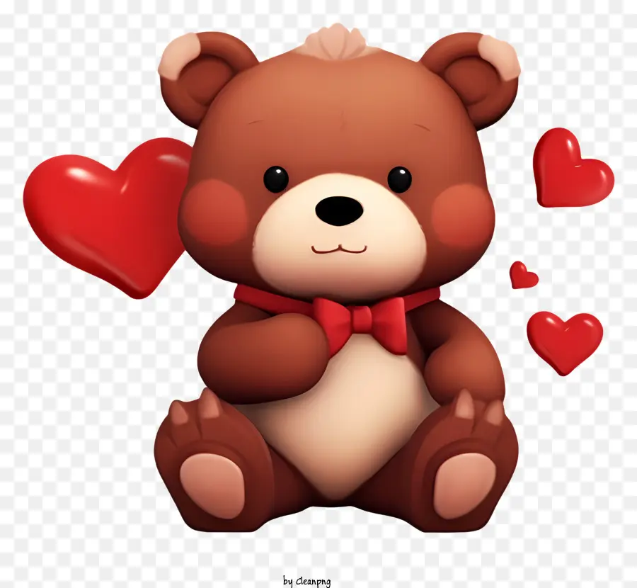Sevgililer Günü Oyuncak Ayı Emoji，Ayıcık PNG