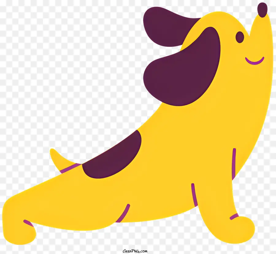 Yoga，Sarı Köpek PNG