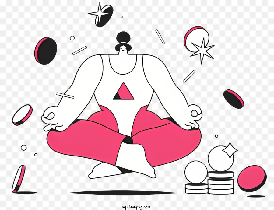 Yoga，Meditasyon PNG