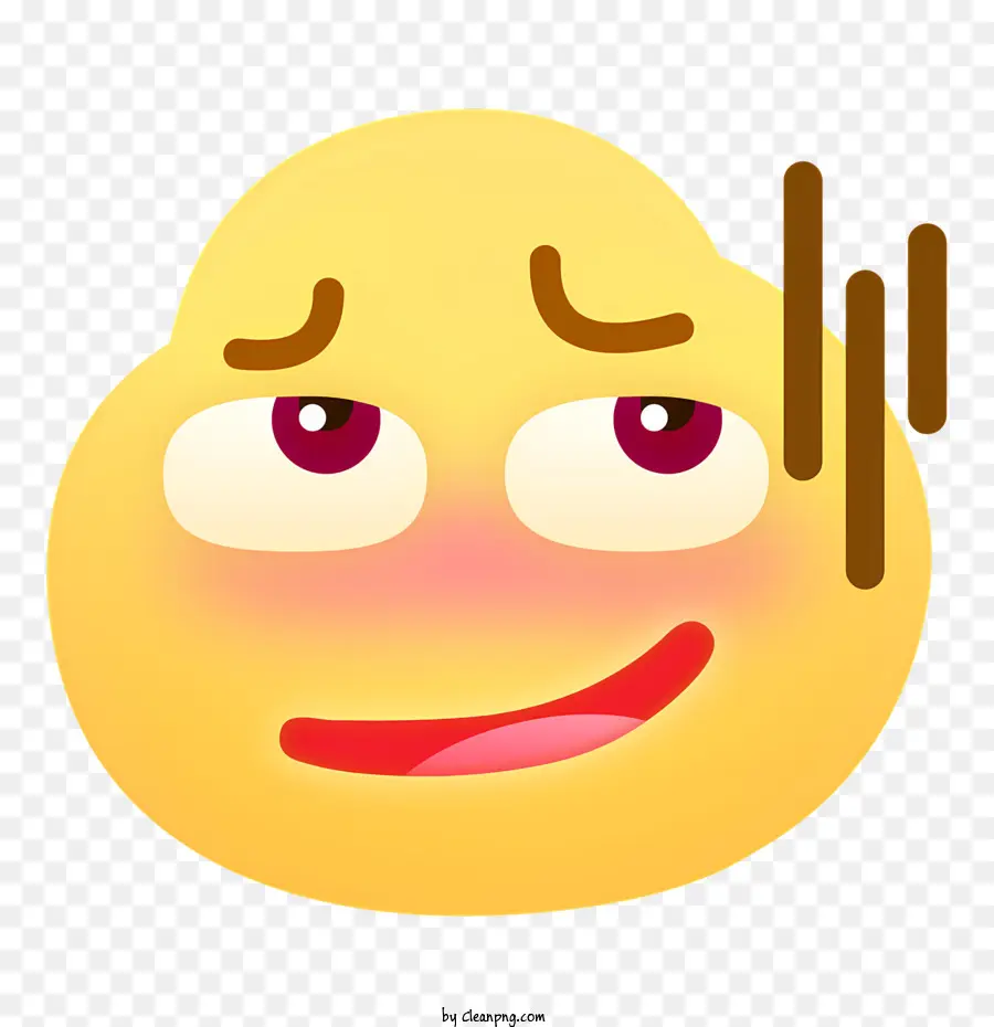 Simge，Eğlenmeyen Emoji PNG