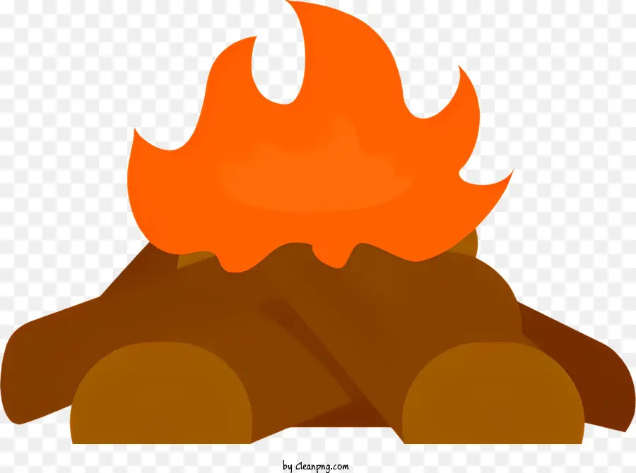 Karikatür，Ateş çukuru PNG