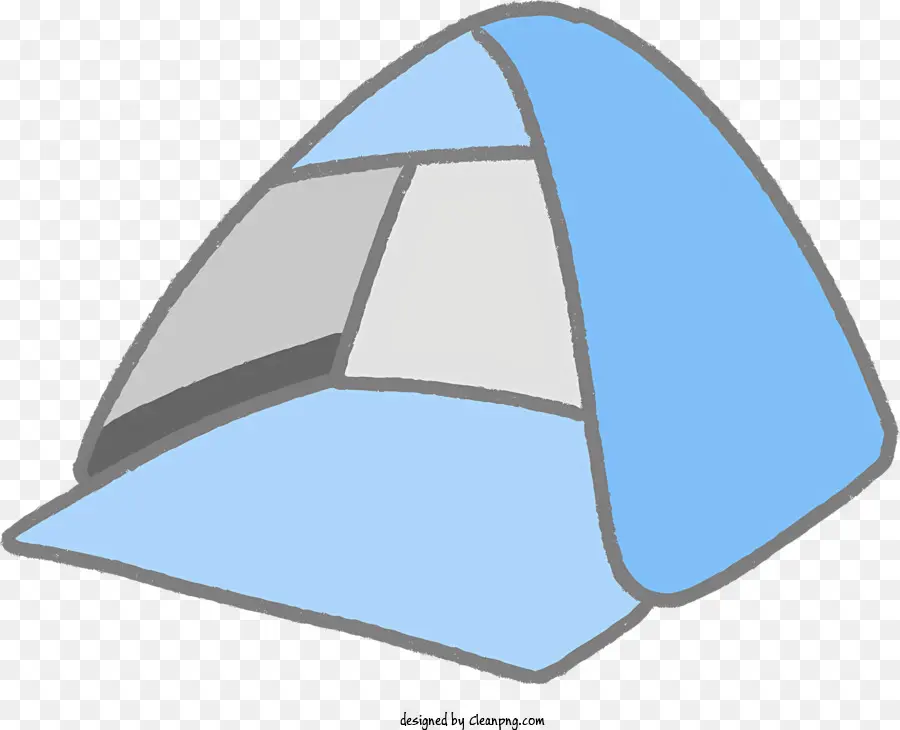 Mavi çadır，Açık Panel PNG