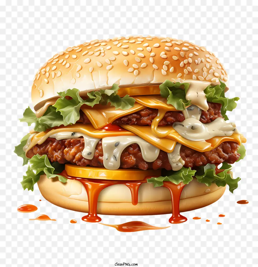 Amerikan Burgeri，Cheeseburger PNG