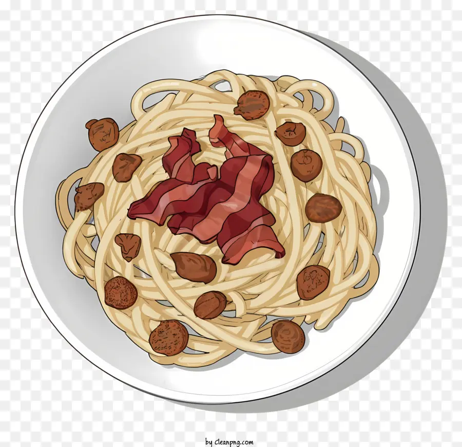 Karikatür，Spagetti PNG