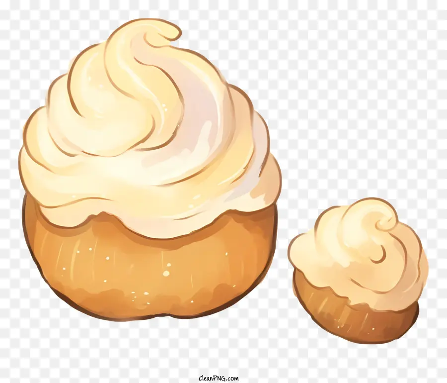 Kremalı Pasta Emojisi，Kremalı Puf PNG