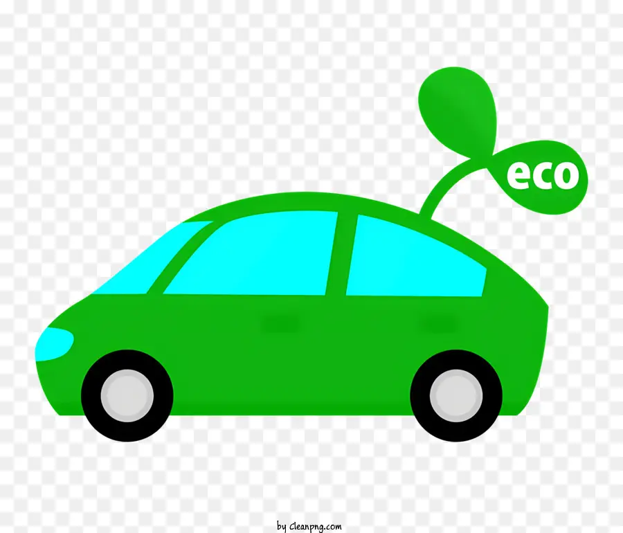 Yeşil Araba，Sürdürülebilir Ulaşım PNG