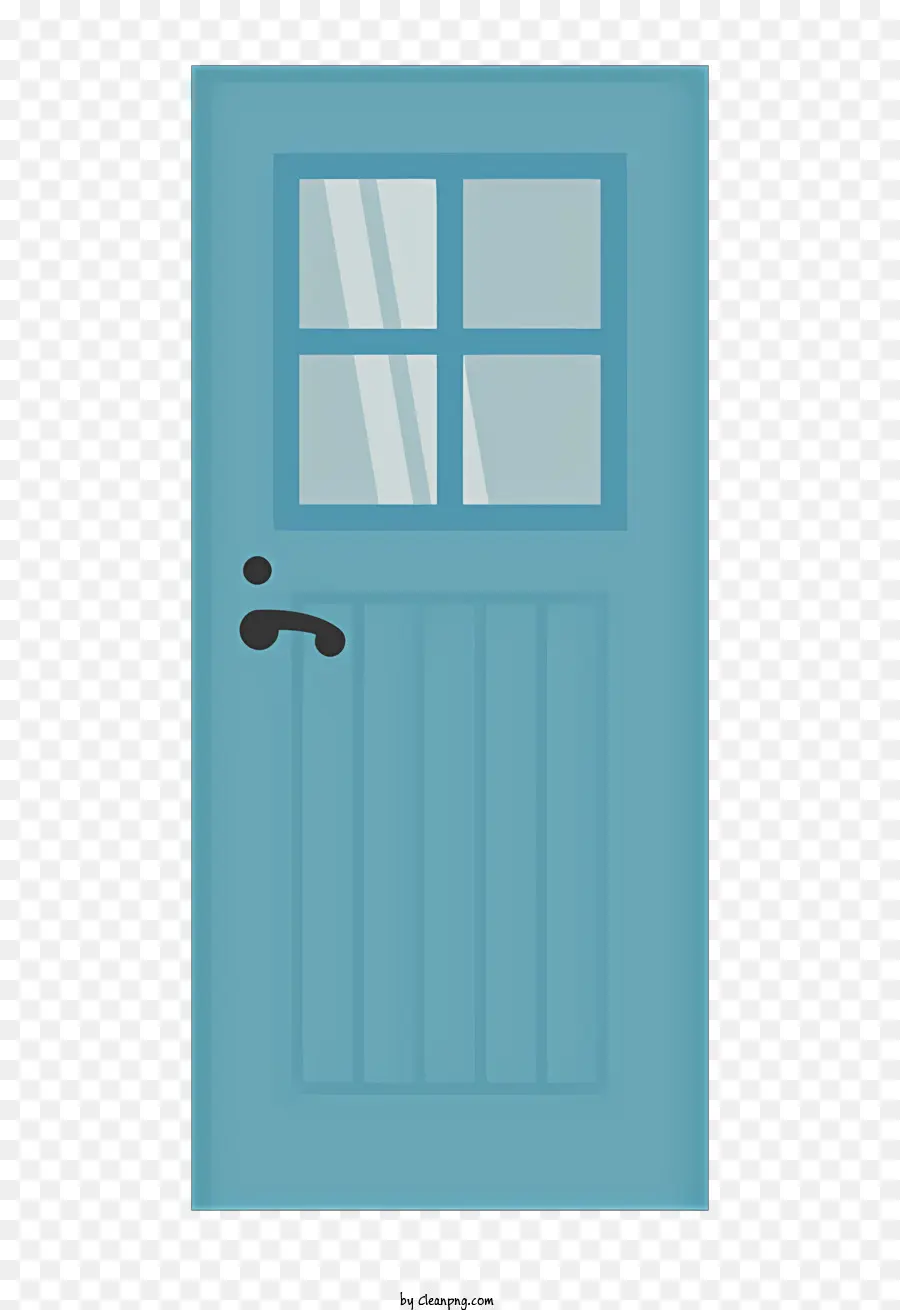 Mavi Kapı，Ahşap Kapı PNG