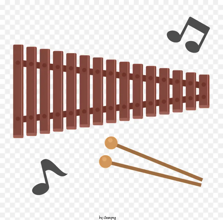 Vurmalı çalgı，Marimba PNG