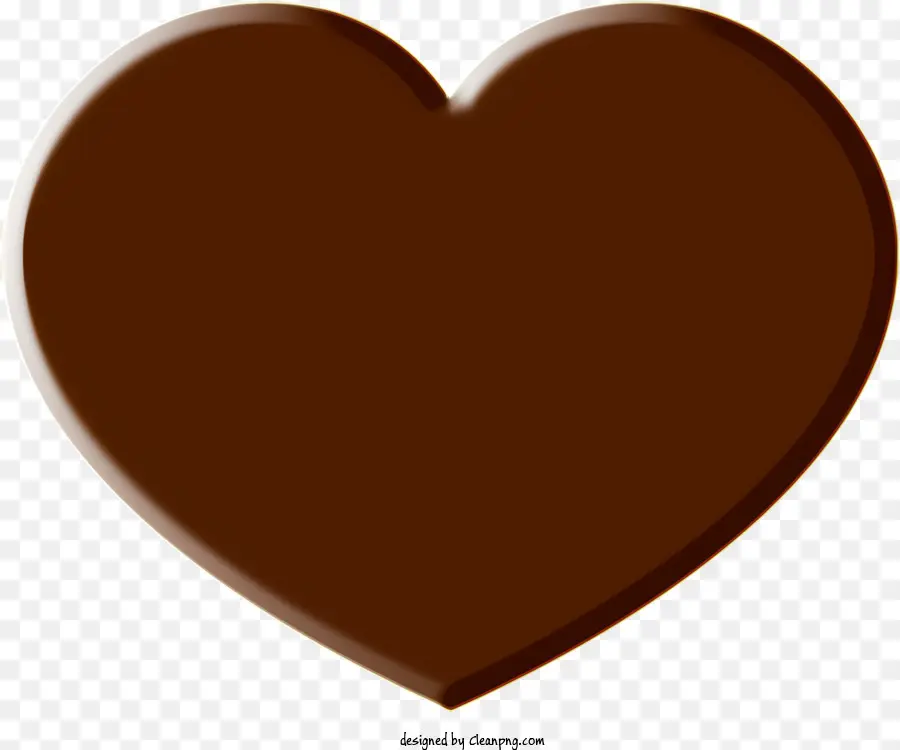 Anahtar Kelimeler Çikolata Kalp，Sarı Arka Plan PNG