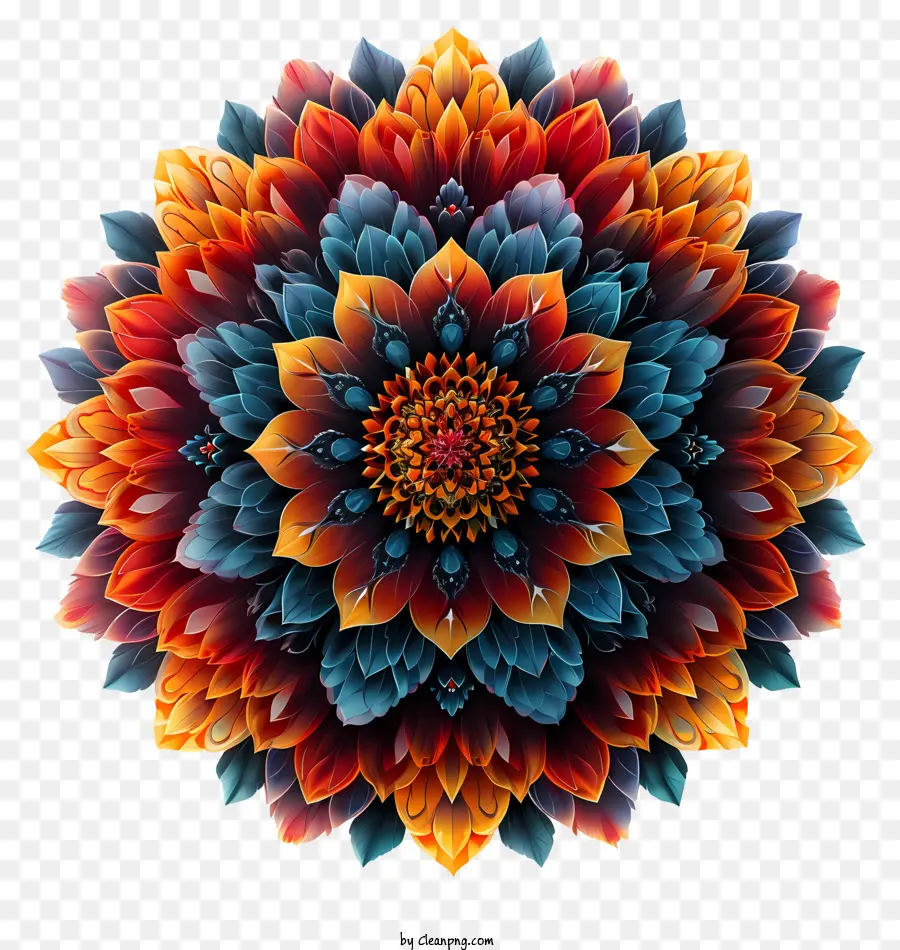 Mandala，çiçek PNG