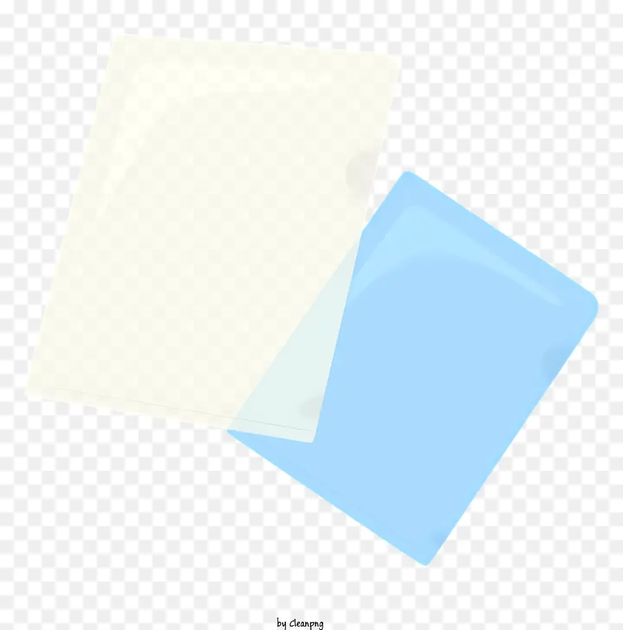 Kağıt Belge，Mavi Ve Beyaz Belge PNG