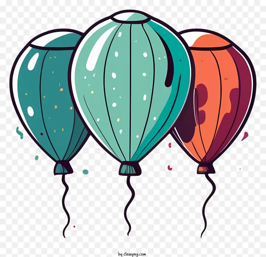 Karikatür，Balonlar PNG